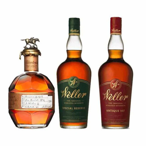 Bundle Weller Reserve Weller 107 Blantons From The Barrel
