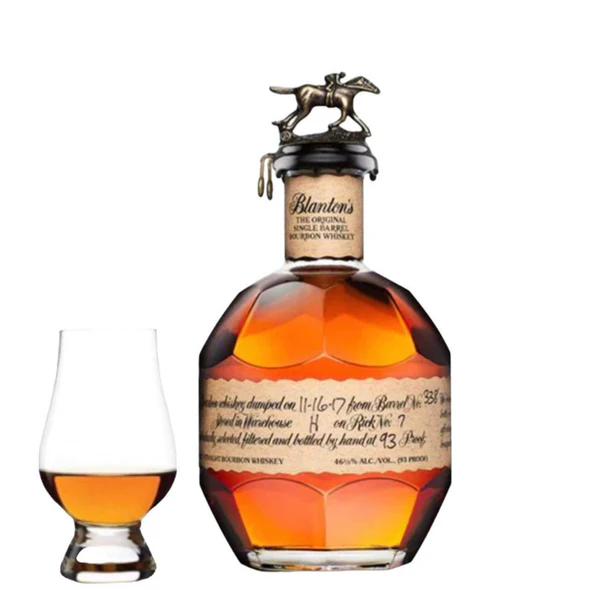 Gift Set Bundle Blantons Single Barrel Glencairn