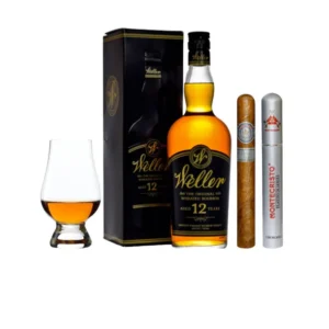 Weller | 12 Year Bourbon Cigar Glencarin Gift set